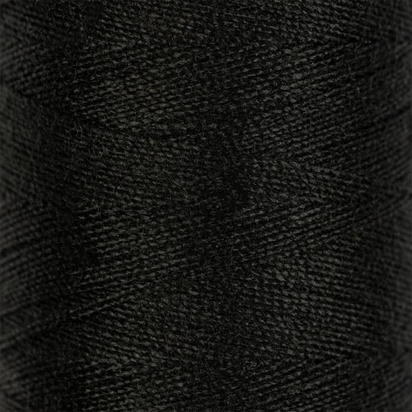 Нитки швейные Gamma 40/2 черные 183 м 10 штук в упаковке