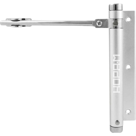 Доводчик Нора-М дверной 101, до 20кг, серебристый