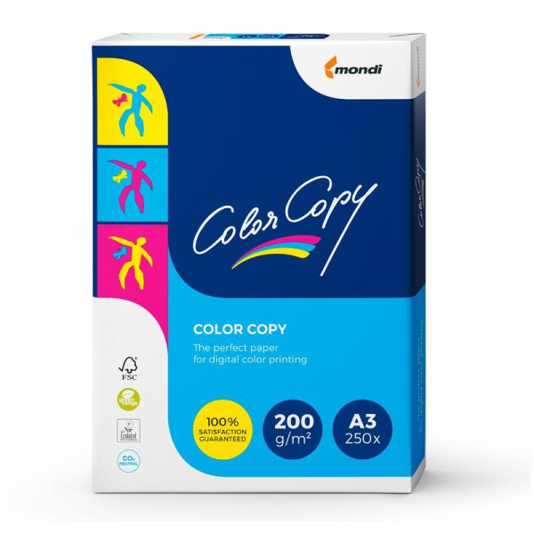 Бумага Color Copy (А3, 200 г/кв.м, 161% CIE, 250 листов)
