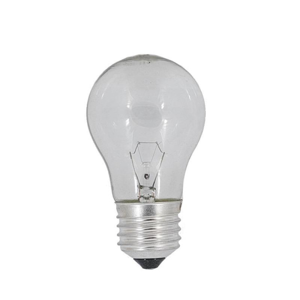 Лампа накаливания Старт 40Вт E27 грушевидная прозрачная 2700К теплый белый свет