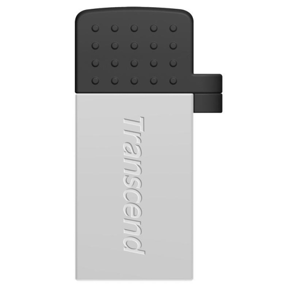 Флеш-память USB 2.0 microUSB 16 Гб Transcend JetFlash 380  (TS16GJF380S)