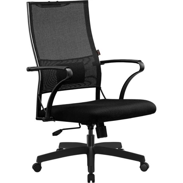 Кресло для руководителя Ergolife Sit Air чёрное (ткань, пластик)