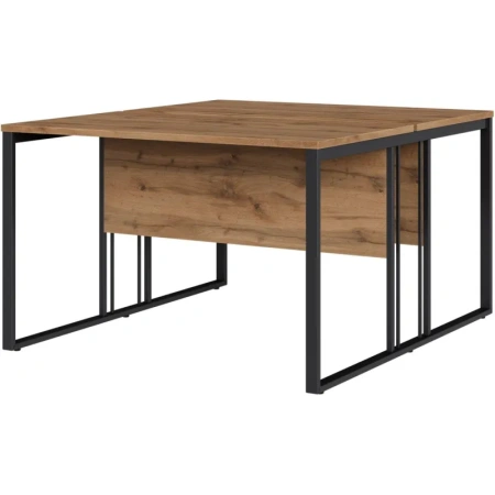 Рабочая станция Easy Loft двухместная (дуб натуральный, 1180х1370х752  мм)