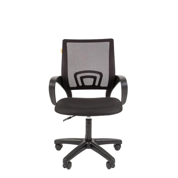 Кресло офисное Easy Chair 304 LT черное (сетка/ткань, пластик)