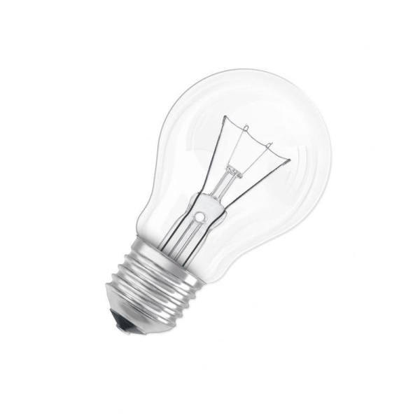 Лампа накаливания Osram 60 Вт Е27 грушевидная прозрачная 2700 К теплый белый свет