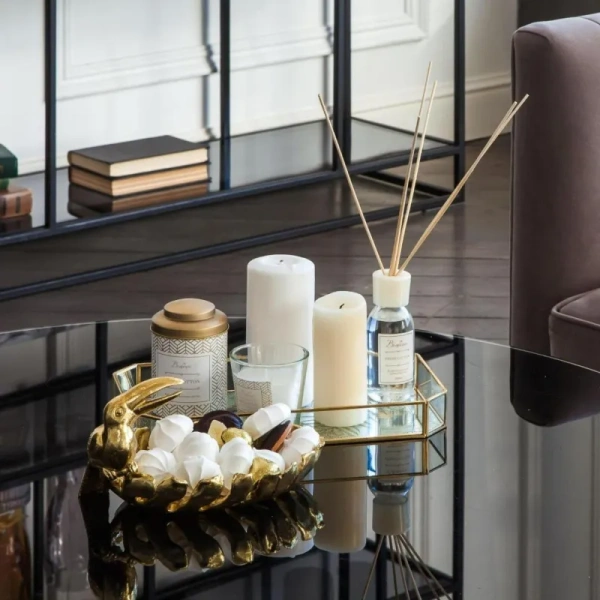 Свеча ароматическая в банке Вещицы Fresh Cotton 11x7.5 см