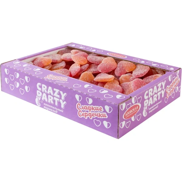 Мармелад Азовская КФ Сердечки 1 кг
