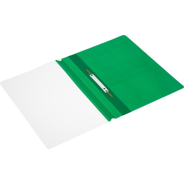 Папка-скоросшиватель Attache A4 зеленая 10 штук в упаковке (толщина обложки 0.13 мм и 0.15 мм)