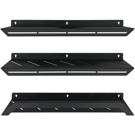 Полка для ванной комплект RU3051B (черный)