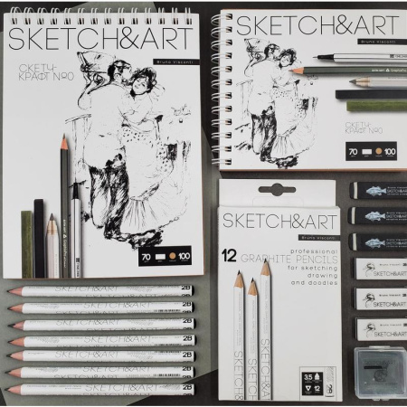Ластик Sketch&Art каучуковый прямоугольный 65x15х10 мм Ластик Sketch&Art каучуковый прямоугольный 65x15х10 мм
