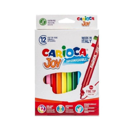 Набор фломастеров Carioca Joy 12 цветов