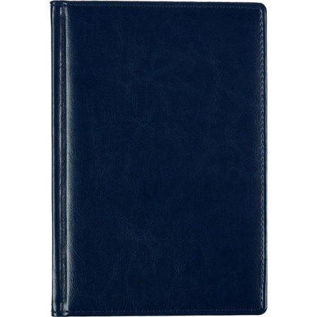 Ежедневник недатированный Attache Agenda искусственная кожа A5 176 листов синий (148x218 мм)