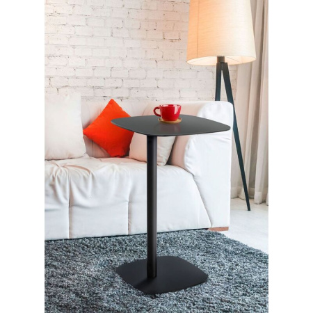 Стол журнальный Триада-21 (черный, 300х300х480 мм)