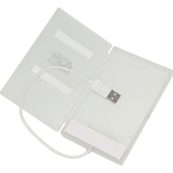 Корпус для HDD/SSD AgeStar SUBCP1 белый