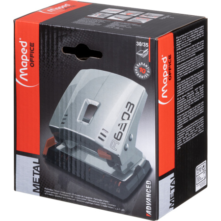 Дырокол Maped Advanced до 35 листов серебристый