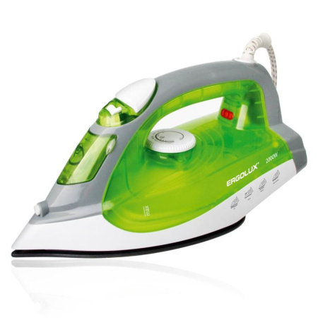 Утюг Ergolux ELX-SI02-C34 салатовый Утюг Ergolux ELX-SI02-C34 салатовый
