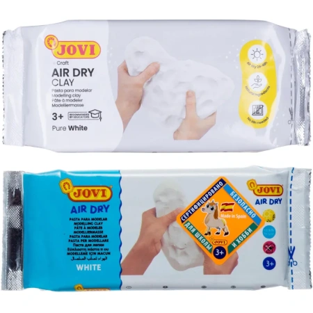 Паста для моделирования Jovi самозатвердевающая белая 1042 г