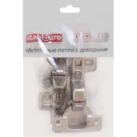 Петля StahlBuro 1111 Clip-On хром