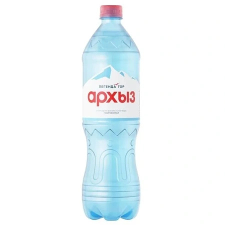 Вода минеральная Легенда гор Архыз столовая газированная 1.5 л