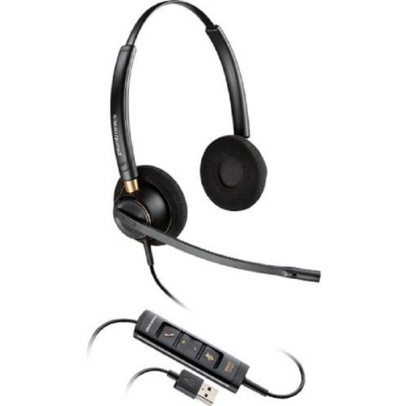 Гарнитура проводная Plantronics EncorePro HW525 USB BNC (PL-HW525-USB)