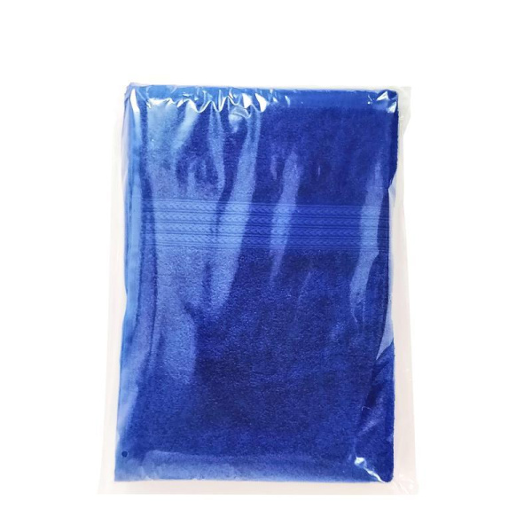 Полотенце махровое 40x70 см 400 г/кв.м темно-синее