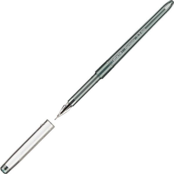 Ручка гелевая Attache Harmony черная (толщина линии 0,3 мм)
