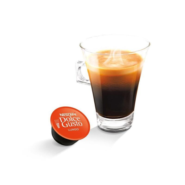 Капсулы для кофемашин Nescafe Dolce Gusto Лунго (16 штук в упаковке)