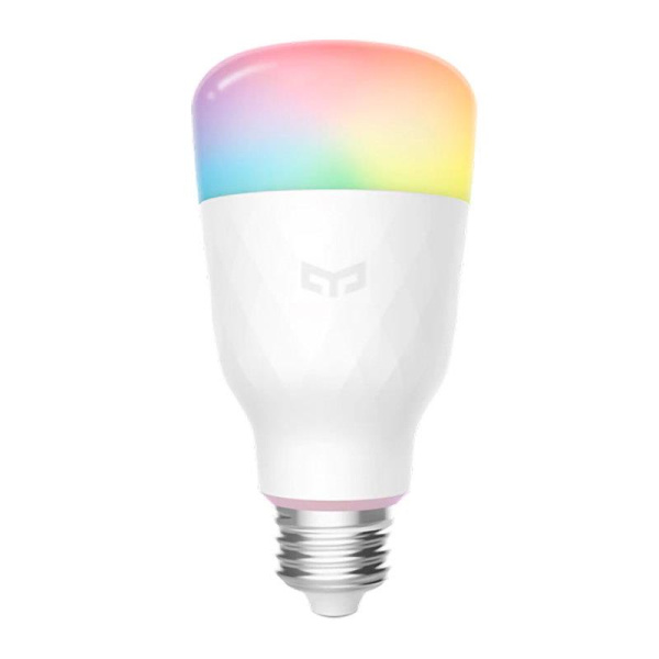 Лампа светодиодная Yeelight 8 Вт E27 цилиндрическая 6500 K разноцветный  свет