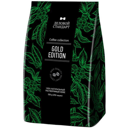 Кофе растворимый Деловой Стандарт 500 г (пакет)