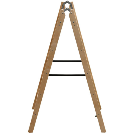 Стремянка деревянная двусторонняя 2х5 ступеней Алюмет (WD1205) Стремянка деревянная двусторонняя 2х5 ступеней Алюмет (WD1205)