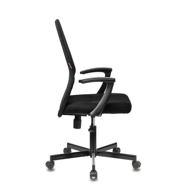 Кресло офисное Easy Chair 225 черное (сетка/ткань, металл)