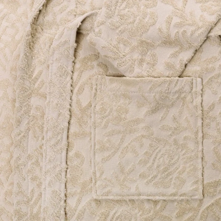 Халат махровый Комус Roesia 54 (XXL) бежевый