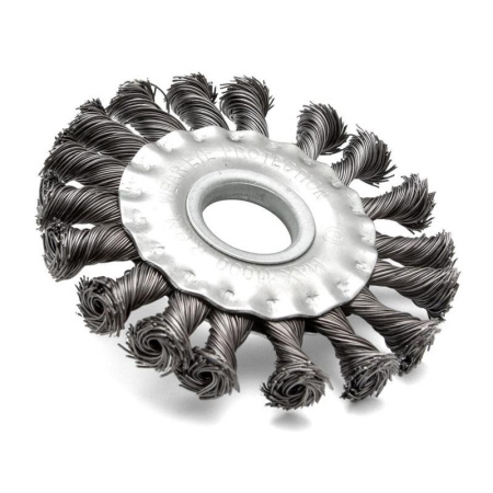 Щетка для УШМ плоская крученая 125 мм Vira 575125