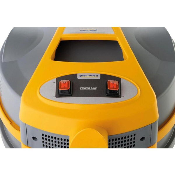 Пылесос Ghibli Power WD 802 P TPT желтый/серый (2500 Вт, 62 ДБ)