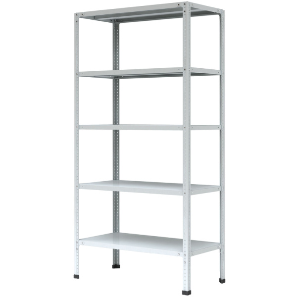 Стеллаж металлический Cobalt МС-245 (5 полок, 1000x400x2000 мм)