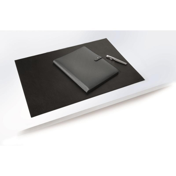 Коврик на стол Durable из натуральной кожи черный 650x450 мм