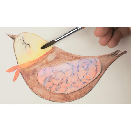 Карандаши акварельные Milan 12 цветов трехгранные Карандаши акварельные Milan 12 цветов трехгранные