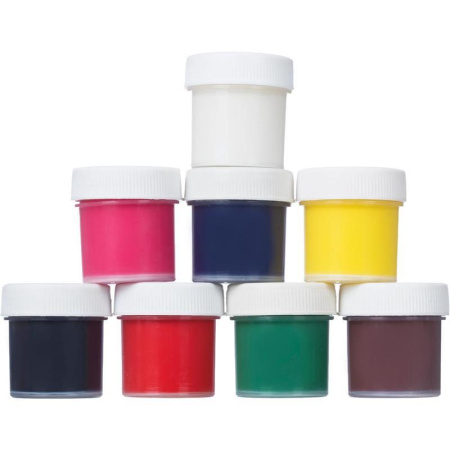 Гуашь Olki Урок рисования 8 цветов