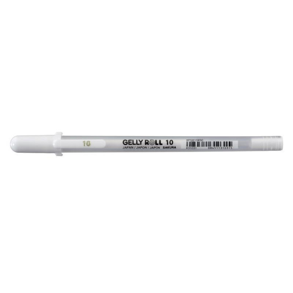 Ручка гелевая Gelly Roll белая (толщина линии 0.5 мм)