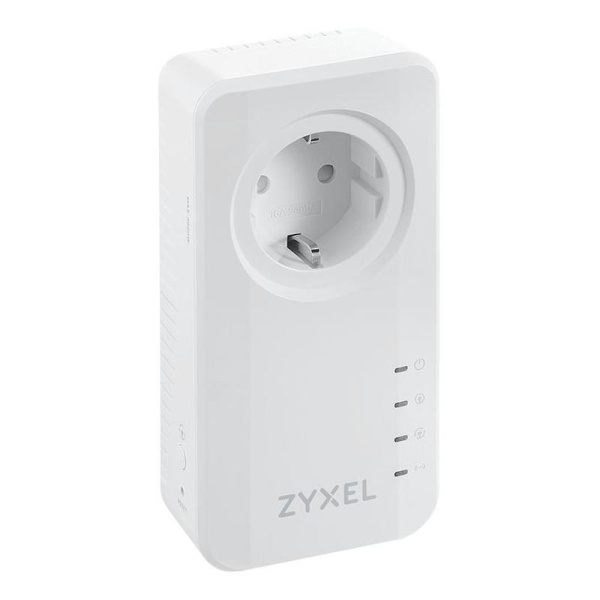 Сетевой адаптер Powerline Zyxel PLA6457 PLA6457-EU0201F AV2400 Gigabit Ethe