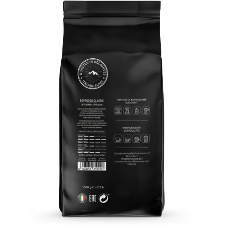 Кофе в зёрнах Italco Espresso Classic 1 кг (вакуумная упаковка)