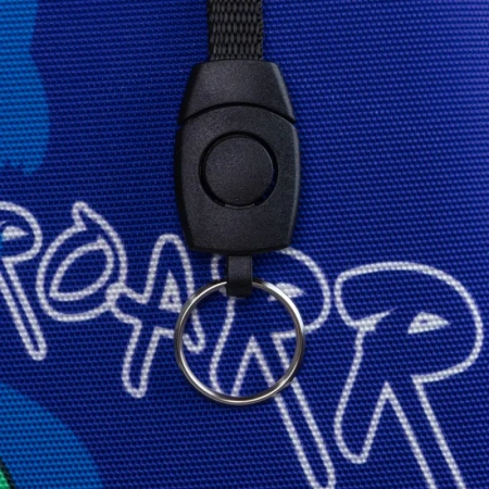 Ранец Комус Класс Light Динозавр синий с двумя отделениями