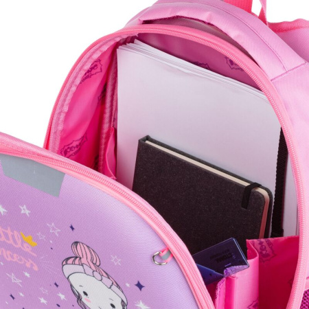 Ранец Комус Класс Light розовый (балерина) с одним отделением