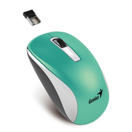 Мышь компьютерная Genius NX-7010 бирюзовая Мышь компьютерная Genius NX-7010 бирюзовая