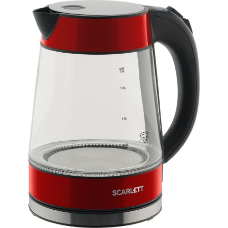 Чайник электрический Scarlett SC-EK27G79 красный