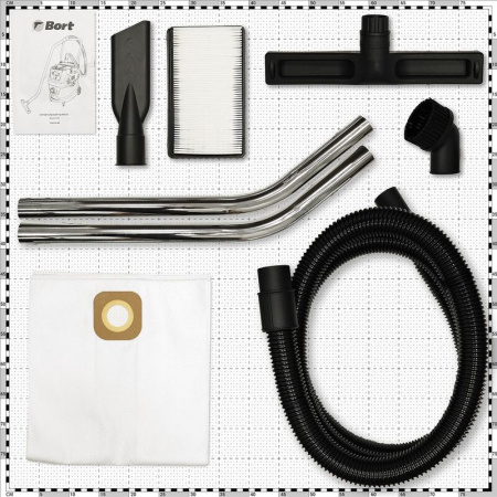 Пылесос строительный Bort BAX-600E (93418149)