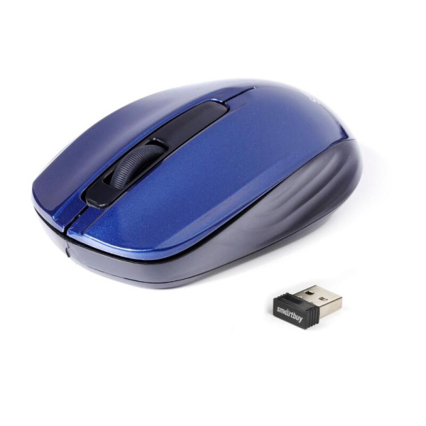 Мышь беспроводная Smartbuy One 332 синяя (SBM-332AG-B)