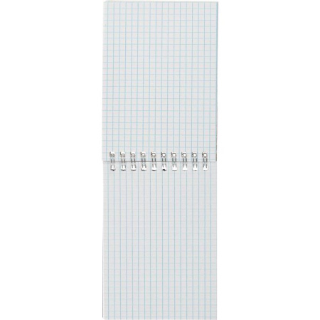 Блокнот Альт Офис 1 А6 60 листов синий в клетку на спирали (95х135 мм) (артикул производителя 61358)