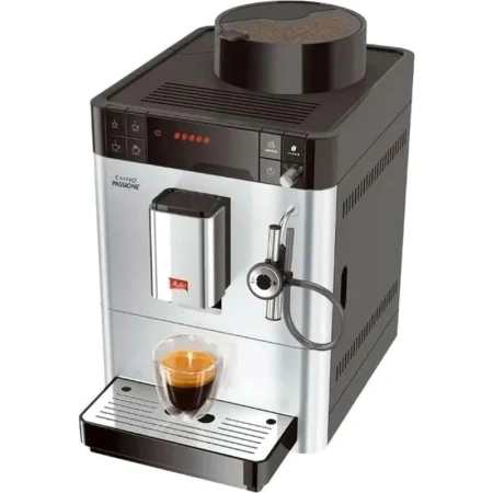 Кофемашина с капучинатором Melitta F 530-101 серебристая (39144129)
