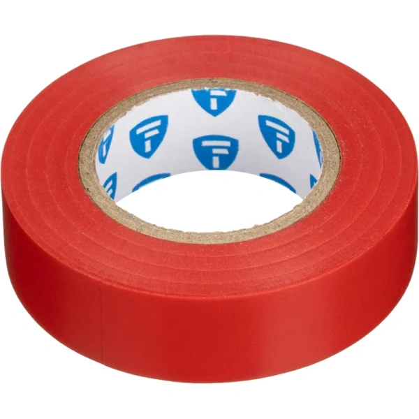 Изолента TOPFORT ПВХ 19 мм x 20 м красная (1687209)